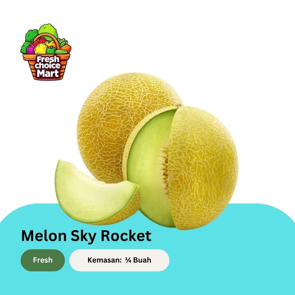 Melon Sky Rocket/Melon Madu (Hijau)